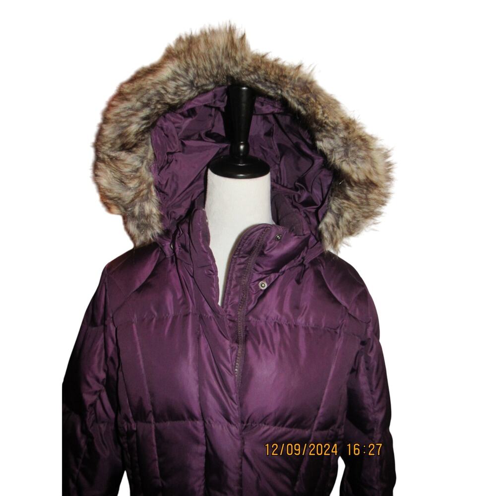 Eddie Bauer Dark Purple Winter Coat - size medium - Picture 2 of 7